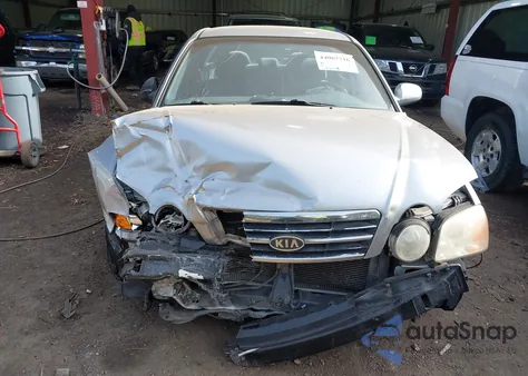 2004 Kia Optima Ex/Lx из США, поврежденный, VIN KNAGD126645309116